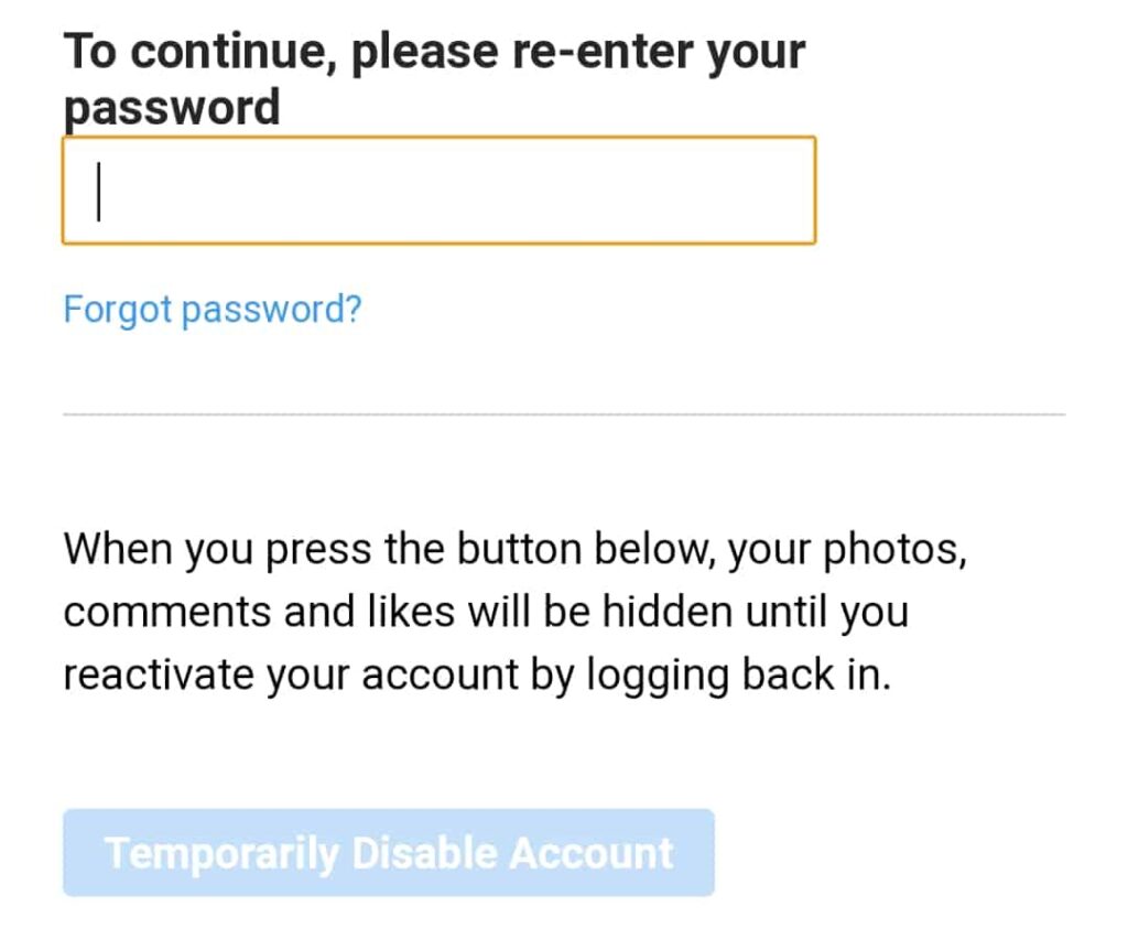 How To Delete Instagram Account Temporary Or Permanent