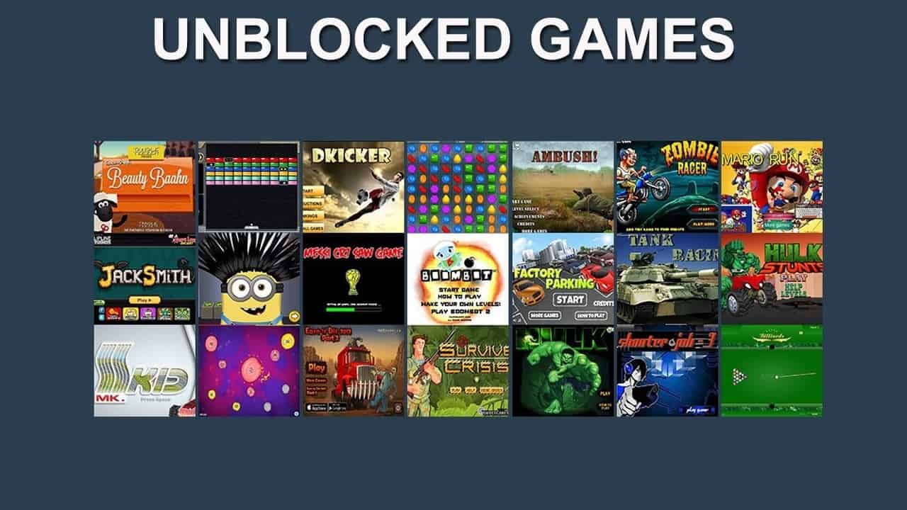 Best Unblocked Games Websites to Play in School - 2023